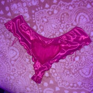 Heart cut out panties!